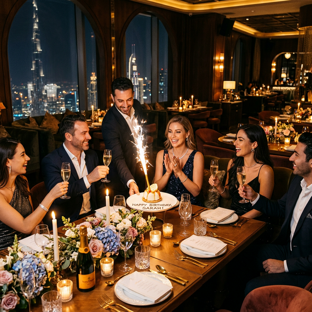 Private celebration at The Room