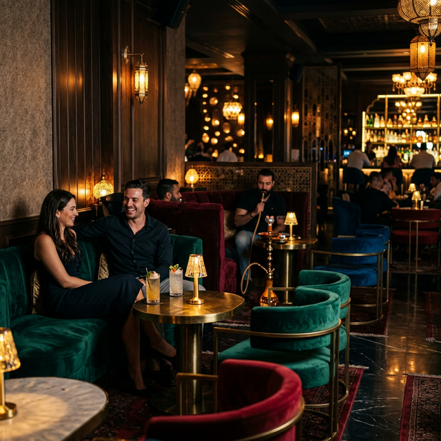 The Room luxury lounge interior